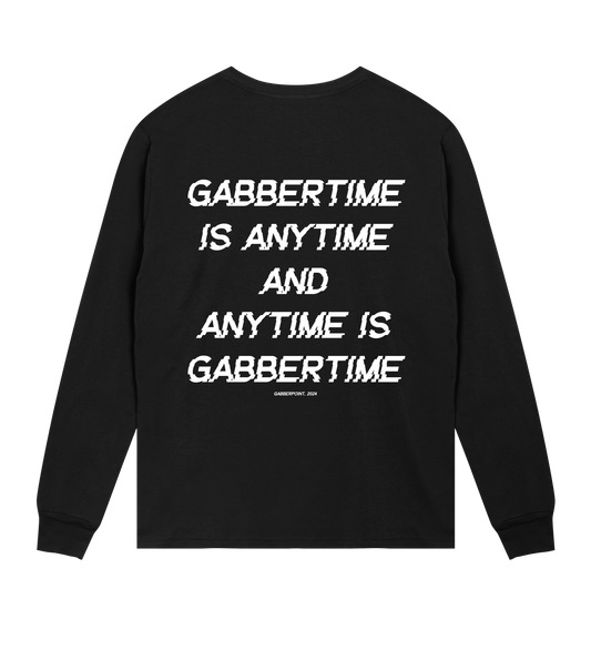 GABBERPOINT - GABBERTIME IS ANYTIME LONGSLEEVE