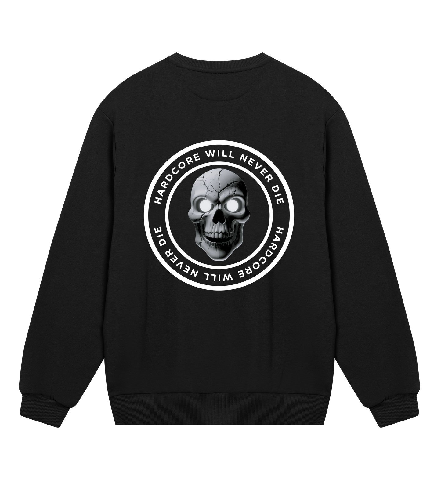 GABBERPOINT - HARDCORE WILL NEVER DIE ROUND SWEATSHIRT