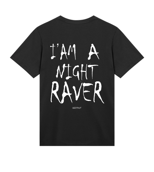 GABBERPOINT - I'AM A NIGHT RAVER T-SHIRT