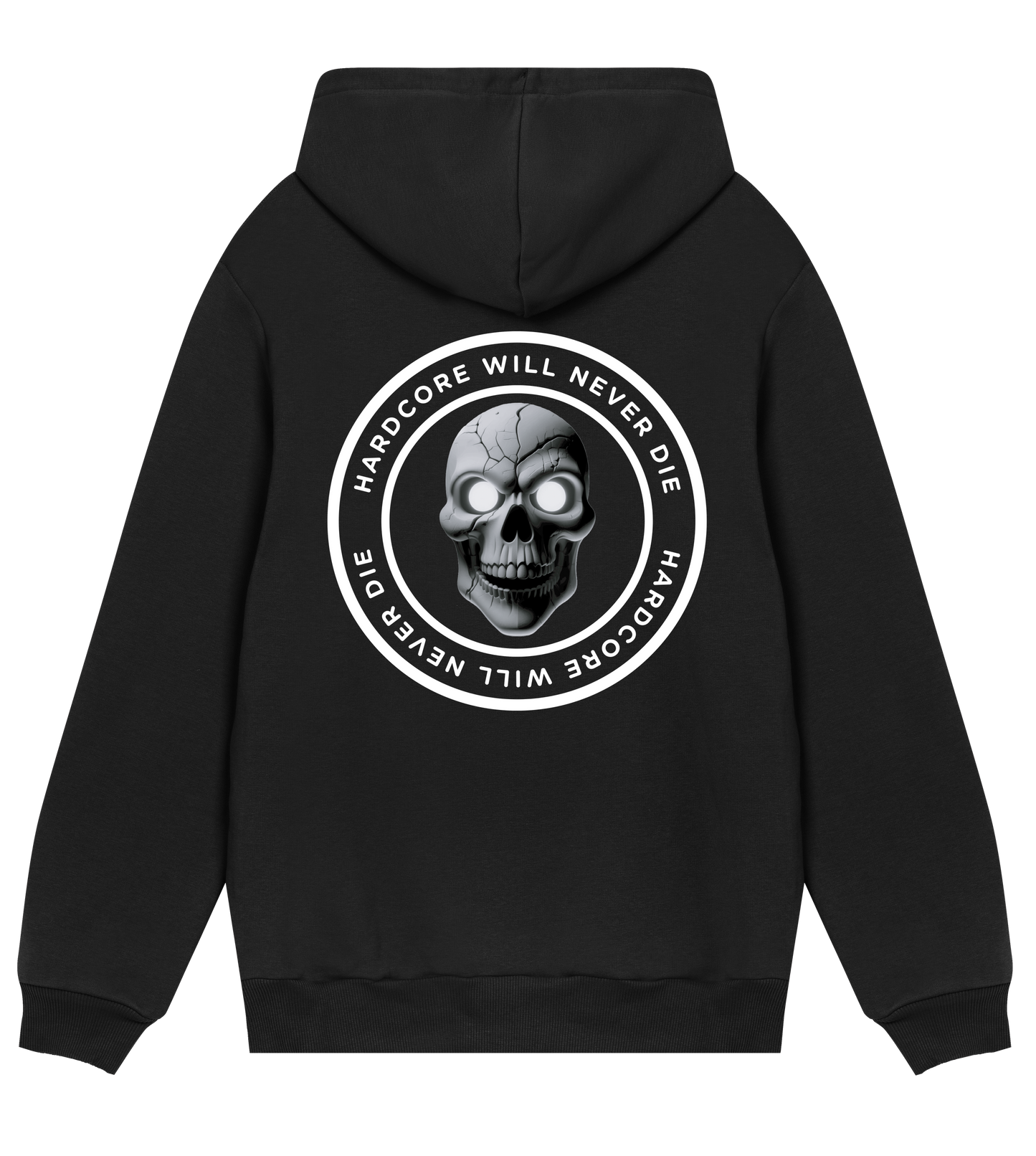 GABBERPOINT - HARDCORE WILL NEVER DIE ROUND HOODIE