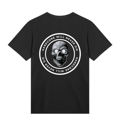 GABBERPOINT - HARDCORE WILL NEVER DIE ROUND T-SHIRT