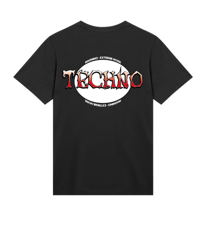 GABBERPOINT - TECHNO WARNING T-SHIRT