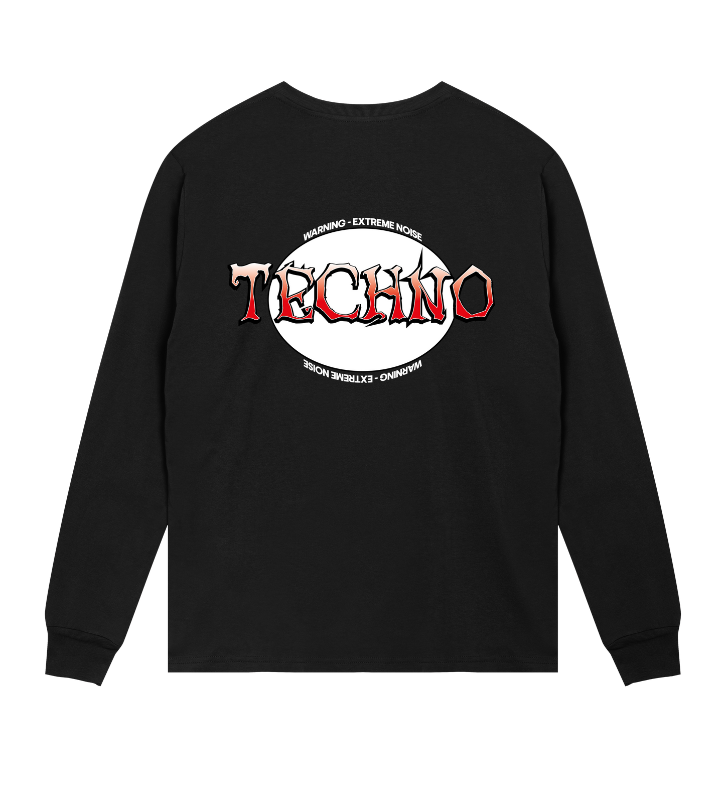 GABBERPOINT - TECHNO WARNING LONGSLEEVE