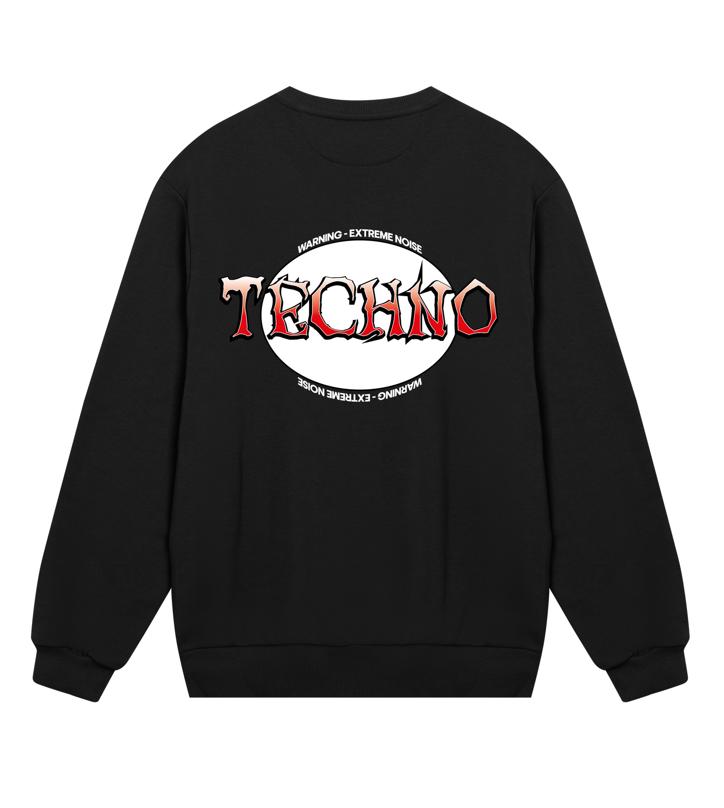 GABBERPOINT - TECHNO WARNING SWEATSHIRT