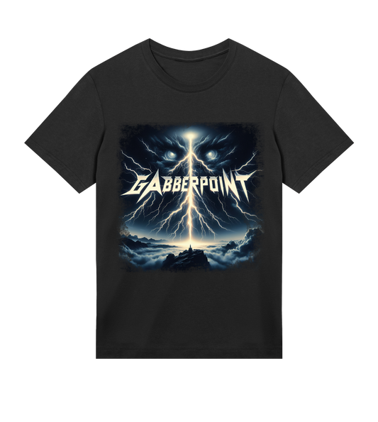 GABBERPOINT - ARTWORK T-SHIRT BLACK *HARDCORE WILL NEVER DIE!!!*