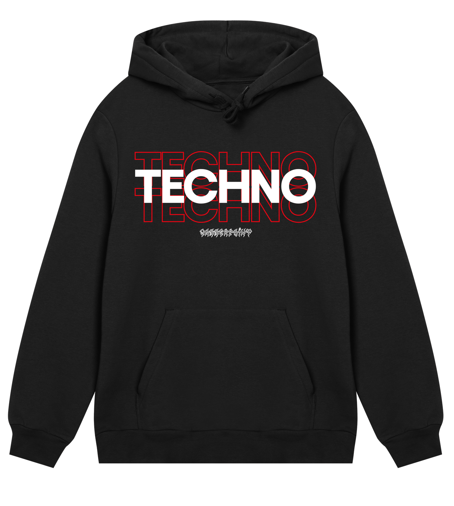 GABBERPOINT - TRIPLE TECHNO HOODIE