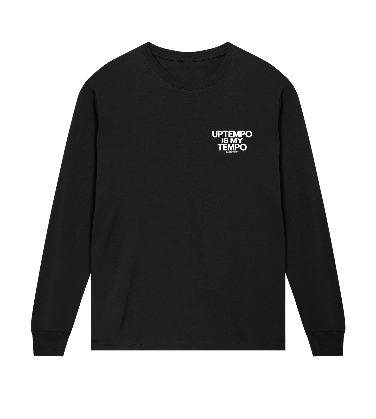 GABBERPOINT - UPTEMPO IS MY TEMPO LONGSLEEVE