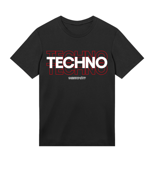 GABBERPOINT - TRIPLE TECHNO T-SHIRT