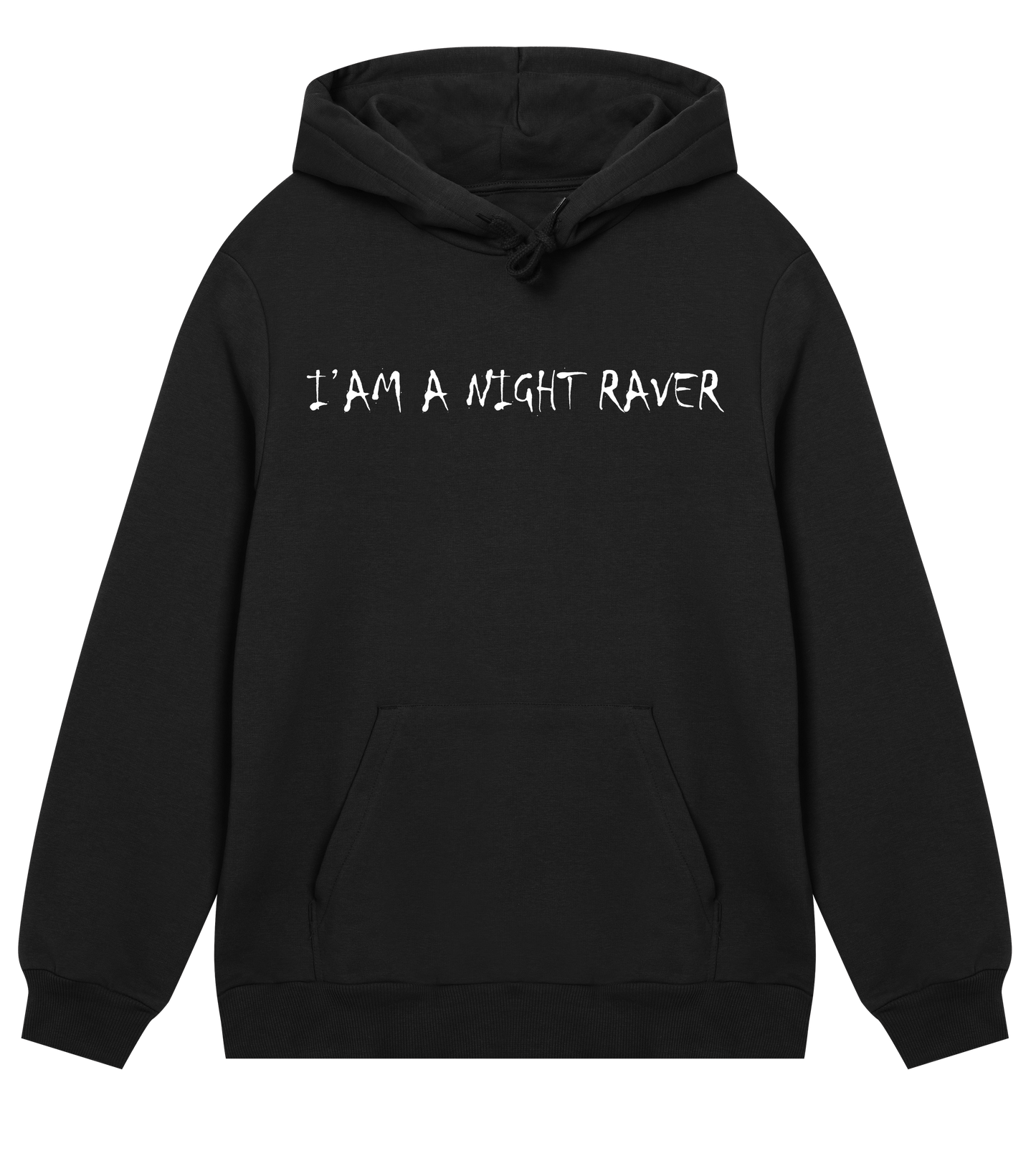 GABBERPOINT - I'AM A NIGHT RAVER HOODIE