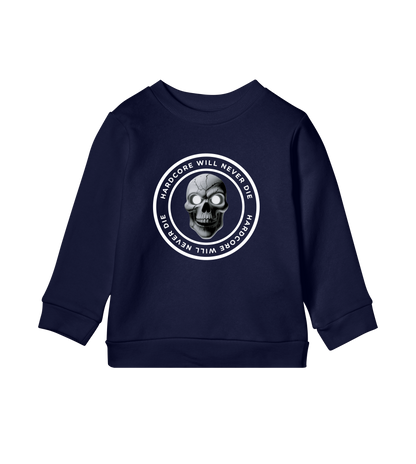 GABBERPOINT - HARDCORE WILL NEVER DIE ROUND KIDS SWEATSHIRT