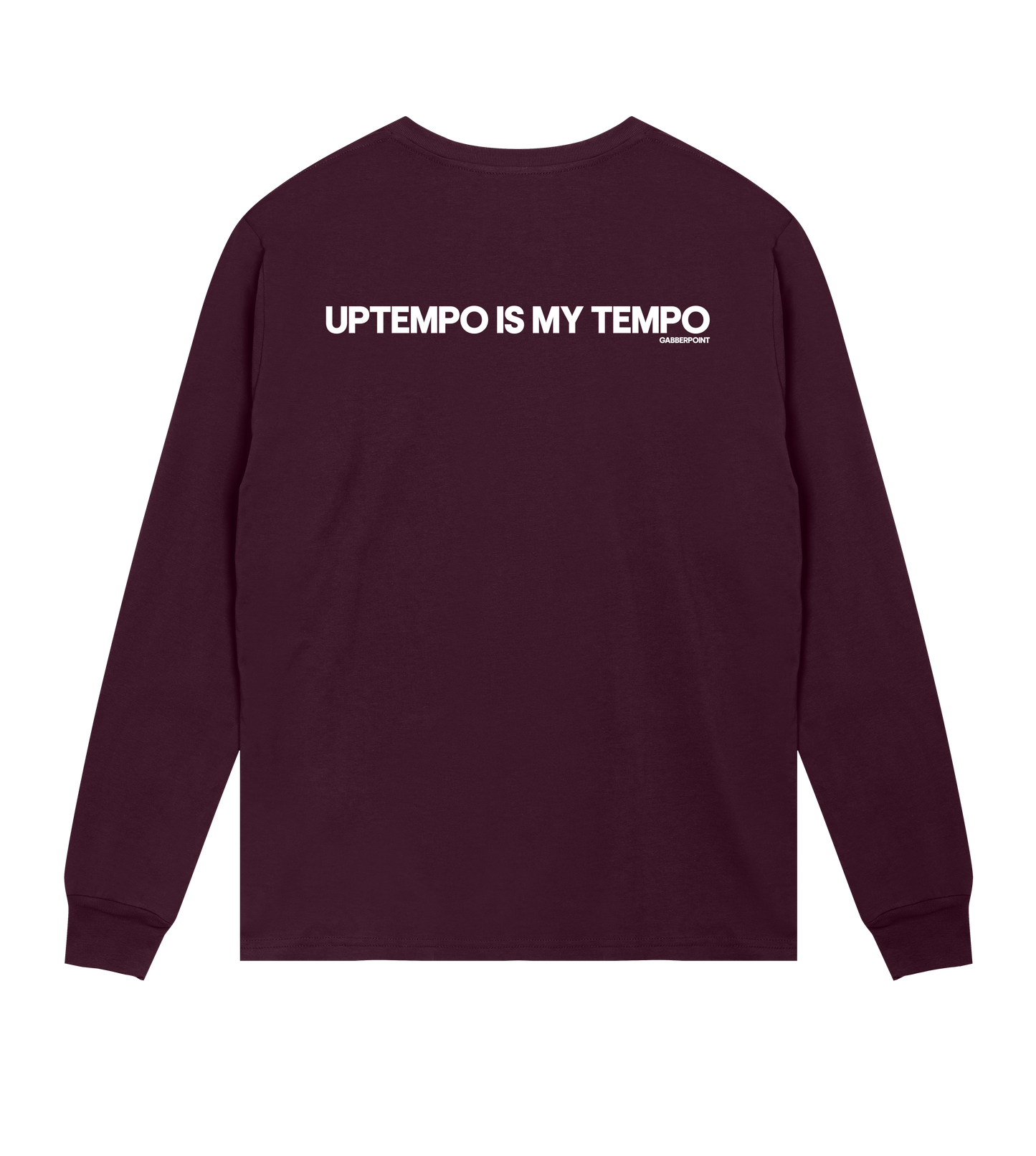 GABBERPOINT - UPTEMPO IS MY TEMPO LONGSLEEVE