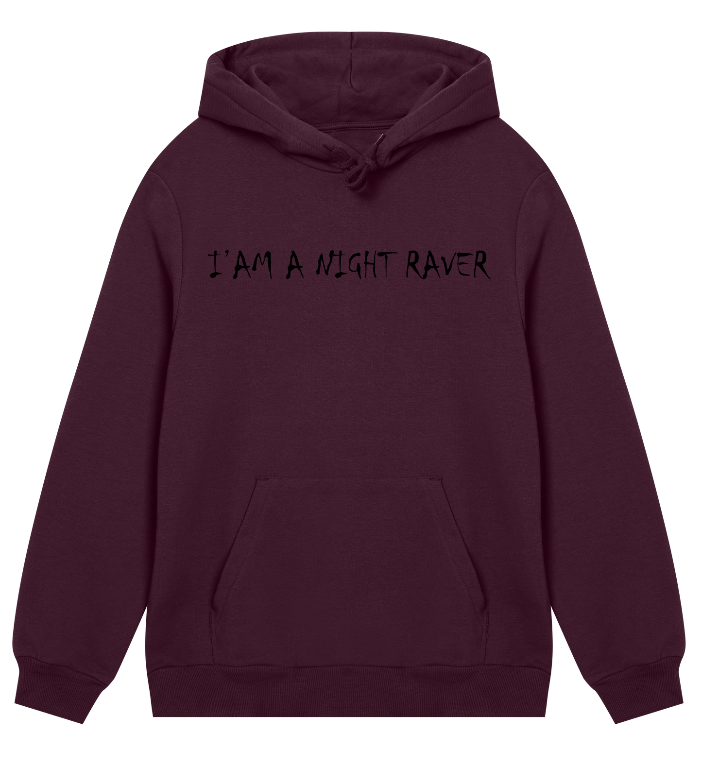 GABBERPOINT - I'AM A NIGHT RAVER HOODIE