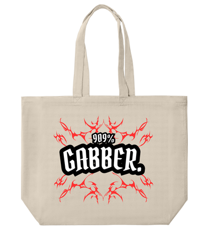 GABBERPOINT - 909% GABBER LIMITED EDITION LARGE TOTE BAG