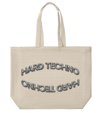 GABBERPOINT - HARD TECHNO LARGE TOTE BAG