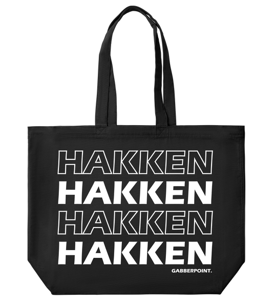 GABBERPOINT - HAKKEN ESSENTIAL LARGE TOTE BAG