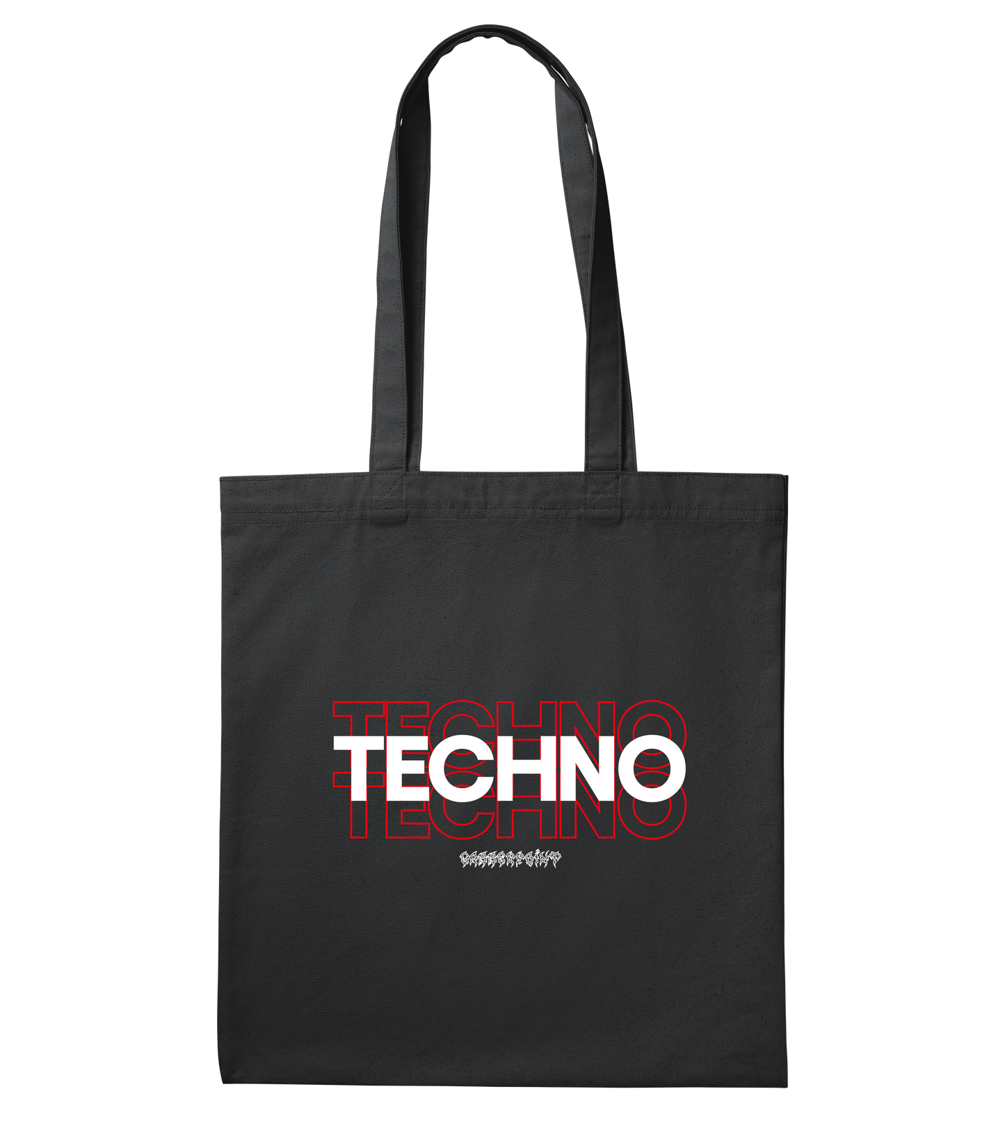 GABBERPOINT - TRIPLE TECHNO TOTE BAG