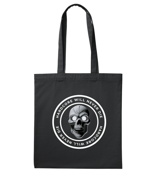 GABBERPOINT - HARDCORE WILL NEVER DIE ROUND TOTE BAG