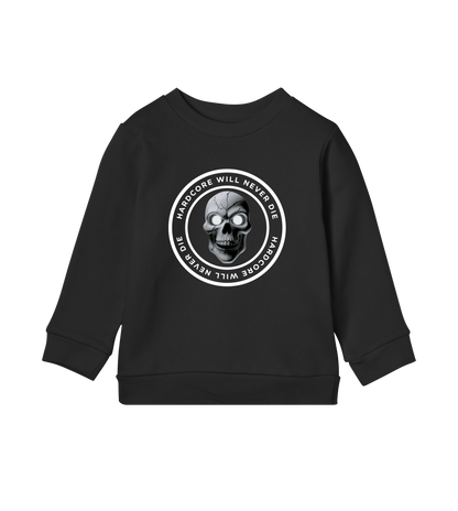 GABBERPOINT - HARDCORE WILL NEVER DIE ROUND KIDS SWEATSHIRT