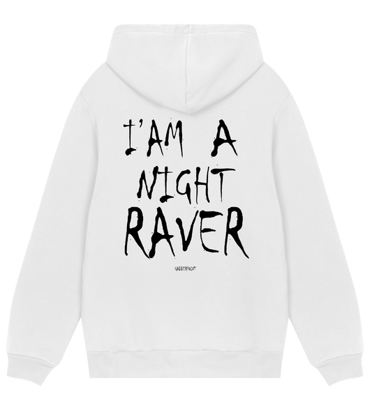 GABBERPOINT - I'AM A NIGHT RAVER HOODIE