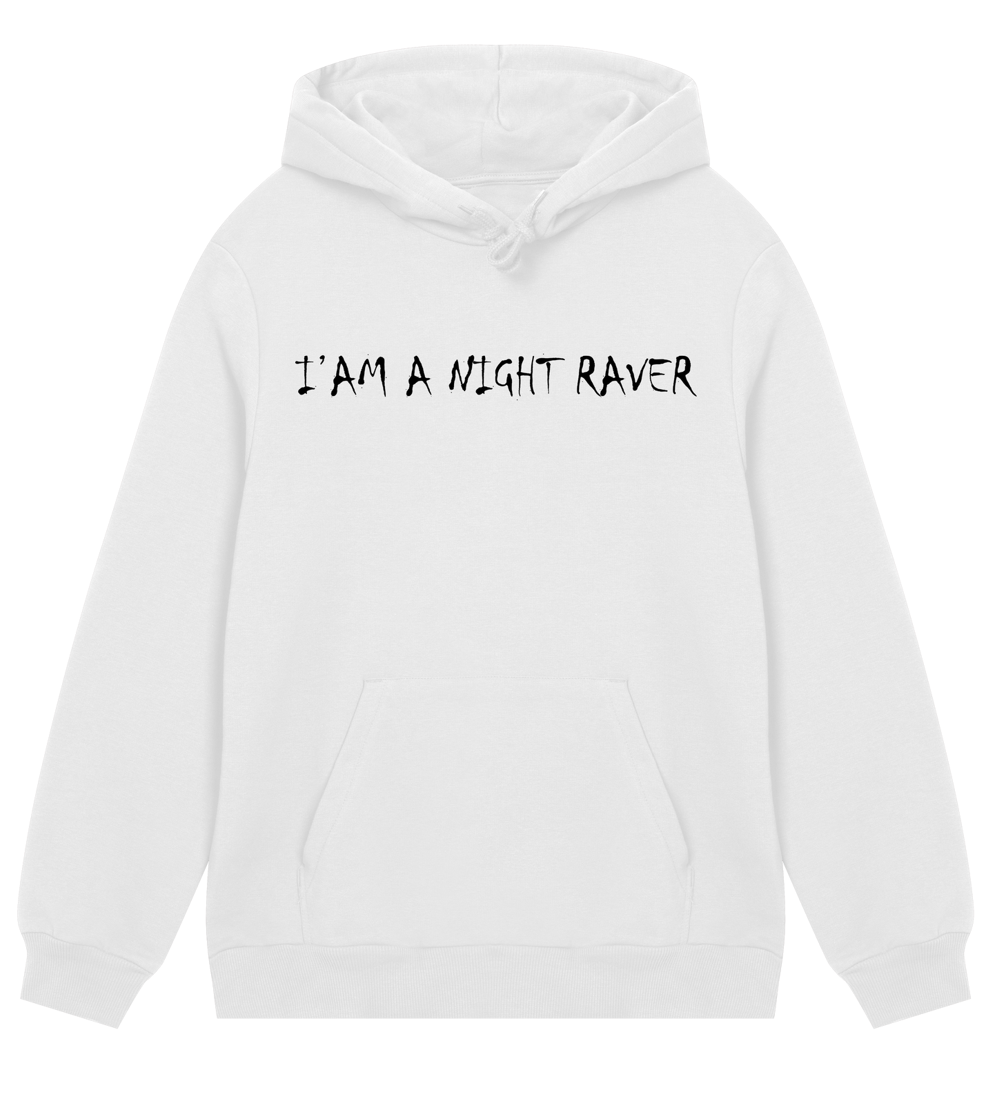 GABBERPOINT - I'AM A NIGHT RAVER HOODIE