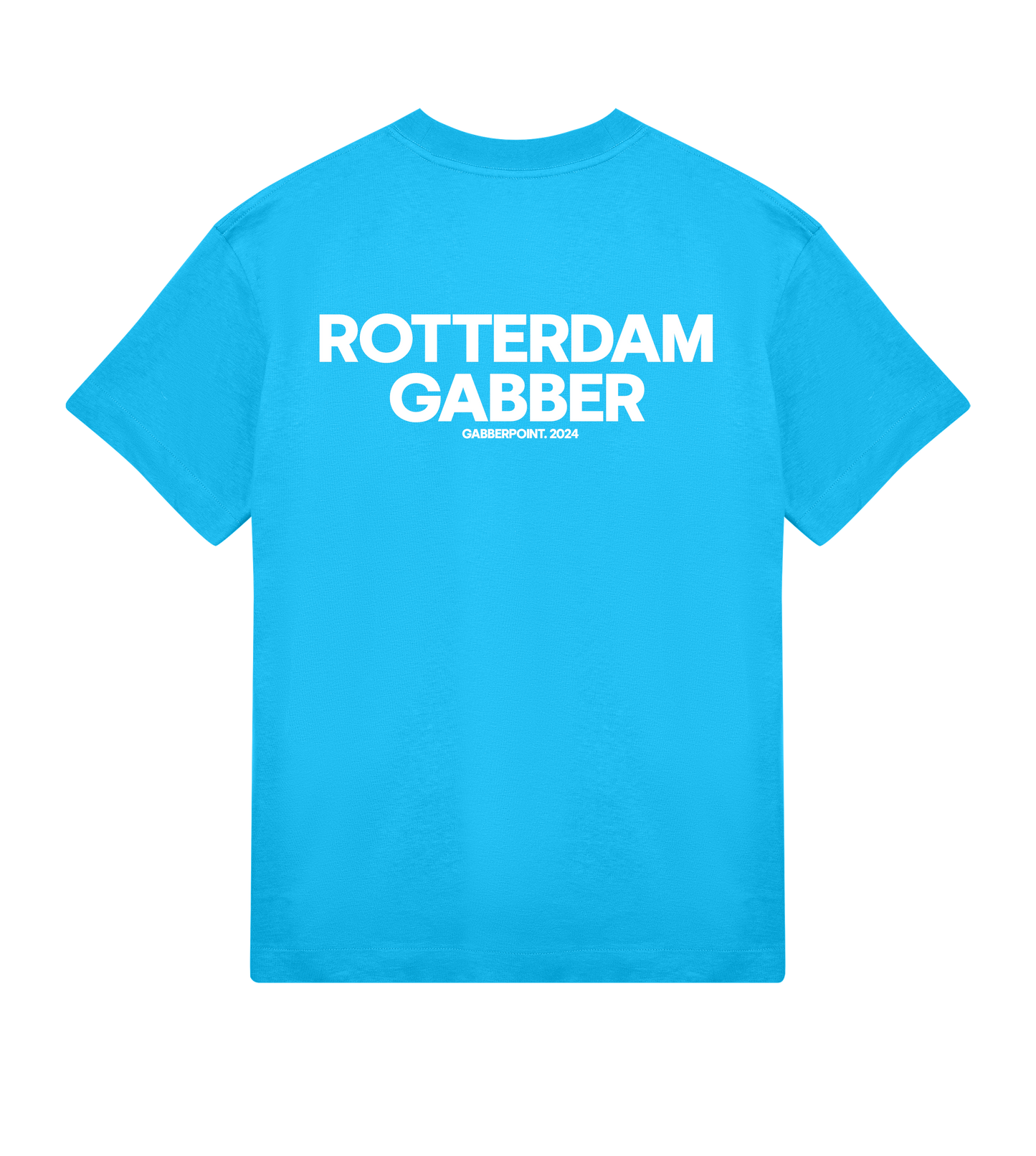 GABBERPOINT - ROTTERDAM GABBER T-SHIRT VINTAGE BLACK (OVERSIZED)