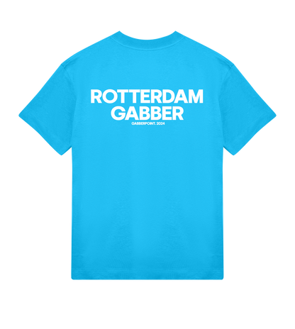 GABBERPOINT - ROTTERDAM GABBER T-SHIRT VINTAGE BLACK (OVERSIZED)